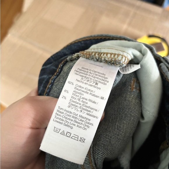 Madewell the perfect vintage jean size 24 dark wash - Picture 13 of 16